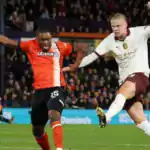 Erling Haaland scored five in a stunning display of finishing as holders Manchester City thrashed Luton to reach the FA Cup quarter-finals.